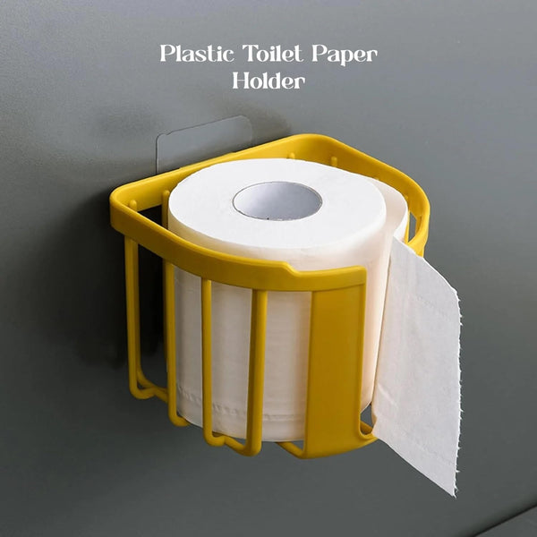 Toilet Paper Holder, Toilet Tissue Holder, Tissue Roll Wall Mounted for Bathroom Kitchen