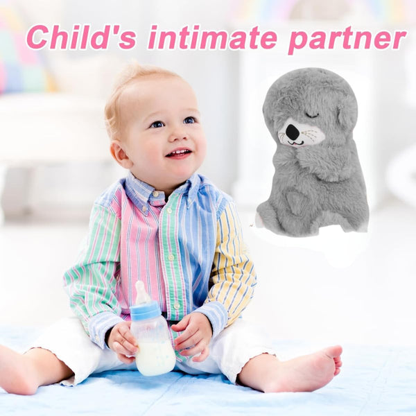 Breathing Teddy Bear Plush Toy for Kids – Soft Sleep Aid with Realistic Breathing Motion, Gentle Light & Music – Comfort Toy for Babies & Toddlers