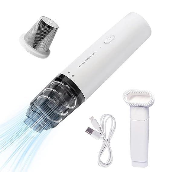 Portable and Light Hand Vaccum Cleaner For Sofa,Car,Shelf,home,offices and Laptop Dual Purpose High Capacity Suction Power 8000pa
