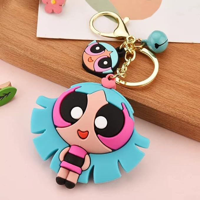 Power Puff Keychain