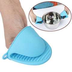 Silicone Pot Holder Heat Resistant, Oven Mitts Glove Cooking Pinch Grips Glove Hand Clip Convenient Pot Holder Kitchen Pot Holder Utensil Tool (Multicolor,3 pairs)