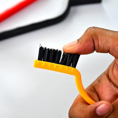 3pc Mini Wire Brush Set Brass Nylon Stainless Steel Bristles Household Cleaning Brush for Gas Stove, Smoke Machine Tool Burner Tiles Tap Rust Removal Welding Slag Dirt & Paint Scrubbing