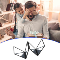 4-Way Self Haircut Mirror 360° Portable Foldable Mirror for Braiding, Hair Cutting, Styling & Grooming Back of Head Makeup Mirror with Adjustable Panels for Home or Salon Use