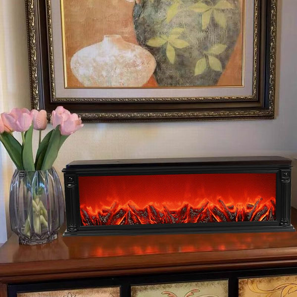 Artificial Fireplace LED Lamp with Realistic Flame Effect Big 40 Inch