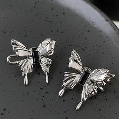2 Sets Jeans Tightening Clips, Jeans Adjustable Pins for Women, Alloy Butterfly Adjustable Jeans Button Pins for Loose Pants and Dress