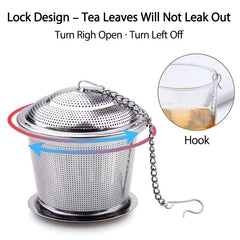 Steal Tea Strainer