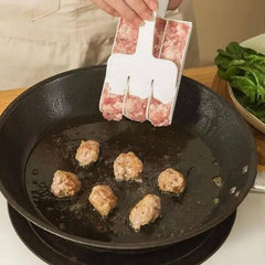 Small Meatball Maker - Creative Meatball Scoop Multi-Function Ball Maker | Portable Maker for Making Cake Balls, ICE Cream Spoon, Hand Cutting Scoop