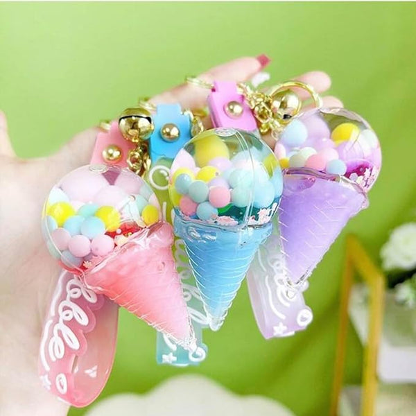 Water Icecream Keychain