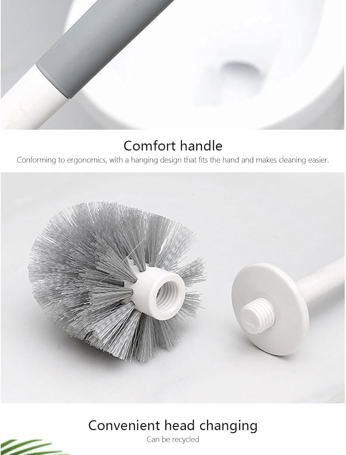 Toilet Brush With Holder