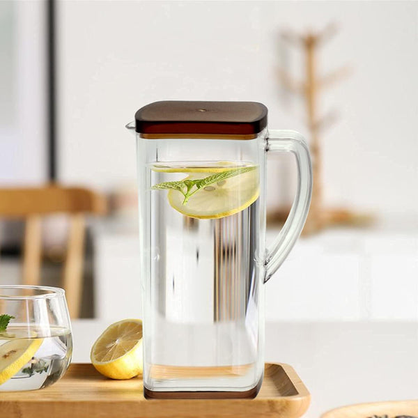 2000ml Square Jug – Premium Water & Juice Storage, Durable & Leak-Proof Beverage Container Multicolors