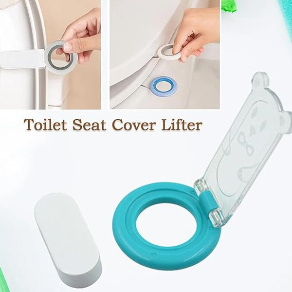 Toilet Seat Lifter, Toilet Seat Handle,Toilet Cover Lid Handle,Seat Cover Lifter,Avoid Touching Toilet Seat Handle Lifter, Handle Hygienic Clean Toilet Cover Lifter (2)