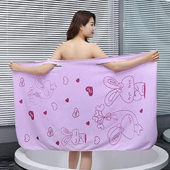 Microfiber Bathrobe/Bath Towel/Magic Towel/Beach Dress/Beach and Spa Bathrobe for Girls & Women