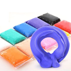 Super Clay 12Pc Air Dry Clay for Kids with Sculpting Tools - Creative Art & Crafts Play Dough Birthday Return Gift for Boys and Girls