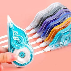 Quick Dry Big Correction Tape, Smooth Clean Application Whitner, Mistake Corrector, Word White Out Tape for Office, School, Home Kids & Adults Stationary Item 12 Meter 5 mm (Pack of 3)