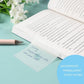50 Sheets Transparent Sticky Notes Pad,Clear Cute Full self-Adhesive Waterproof,See Through Memo Pads,Perfect for College Essentials Books and Office Stationery Art and Craft