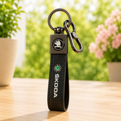 Skoda Car Keychain