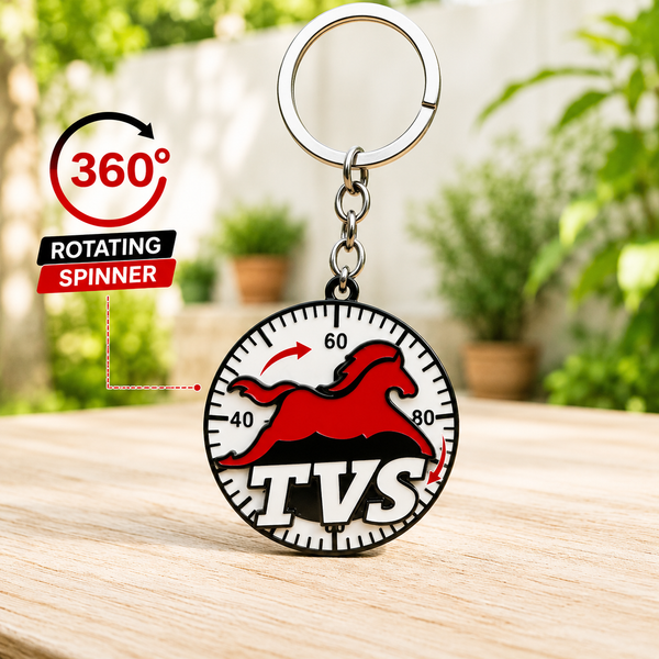 TVS Metal Keychain