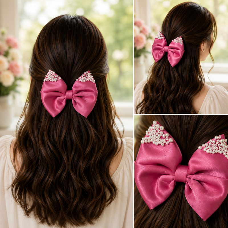 Korean Style Hair Bow
