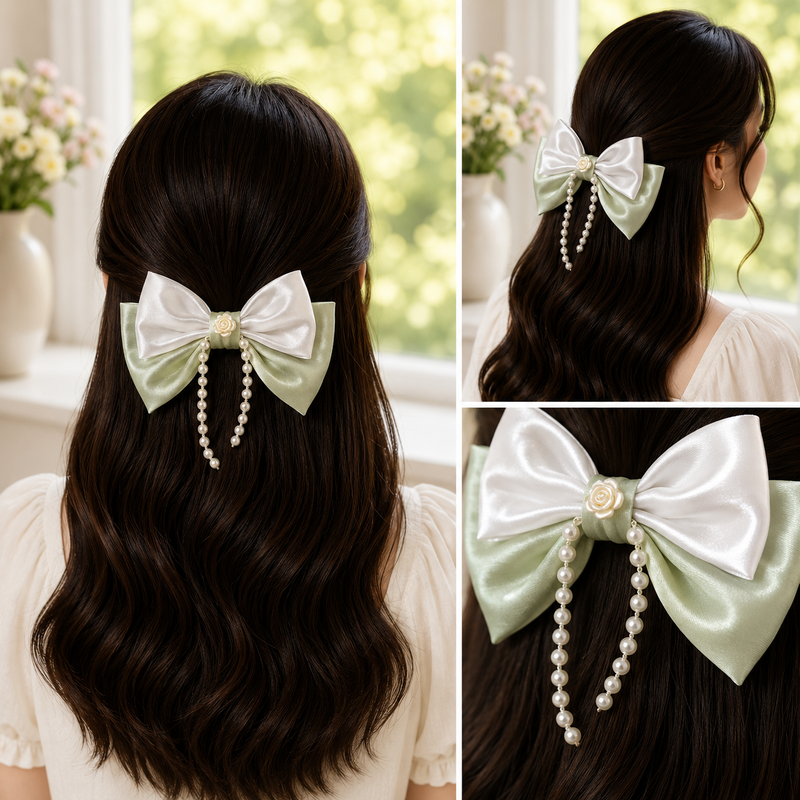Korean Style Hair Bow