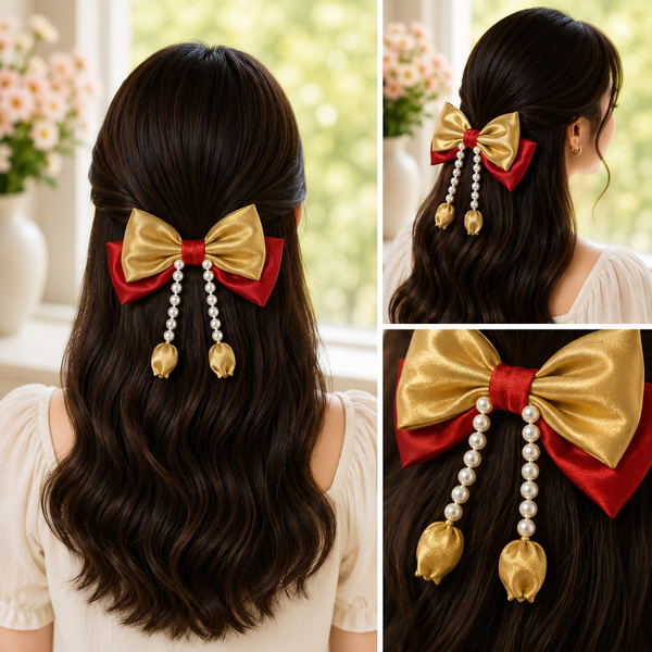Korean Style Hair Bow