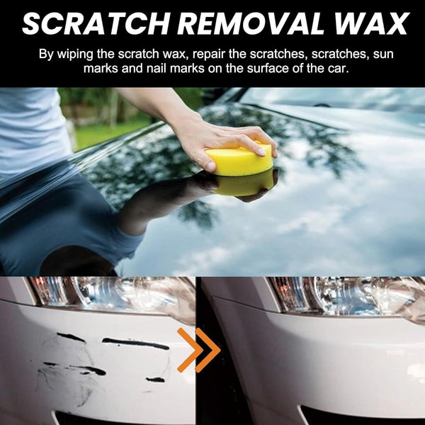 Car Scratch Removal, Car Scratch Remover Paste Wax, Paint Scratch Remover, Dent Remover, Car Rubbing Polish Scratch Removal