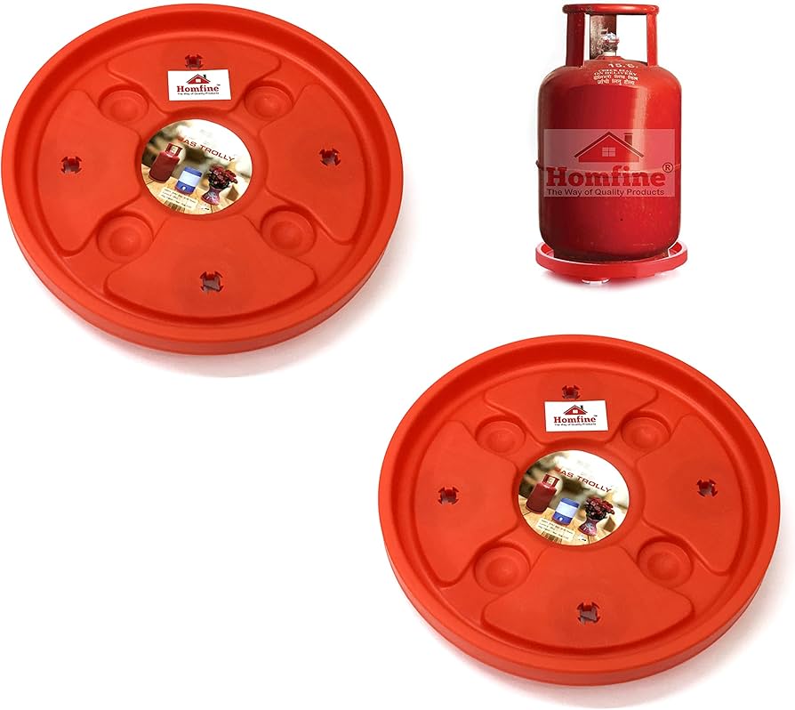LPG gas cylinder trolley