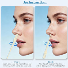 Nose Hair Removal Trimmer 3Pc