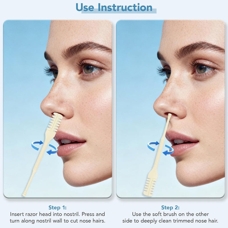 Nose Hair Removal Trimmer 3Pc