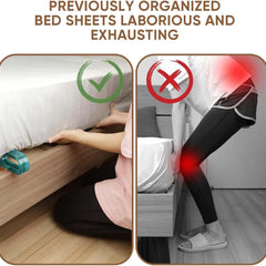 Mattress Lifter Tool Lifter Stand & New Bed Sheet Tucker Tool Durable and Efficient/Ergonomic Handle/Relieves Back Pain/Easy Bed Making Tool Can Tuck Sheets/Holds Mattress Wedge Elevator
