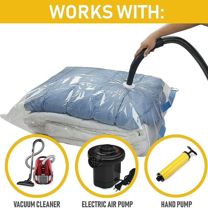 Vacuum Bags, Clothes Storage Bag, Vacuum Bags for Clothes, Cloth Storage Bag, Vacuum Bags for Clothes with Pump, Packing Bags for Clothes, Vacuum Storage Bags, Cloth Bags