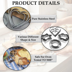 Cookie Cutter Stainless Steel Cookie Cutter with Different Shape