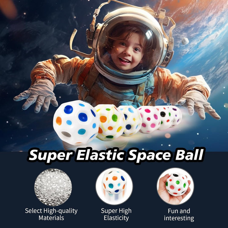 Moon Ball | Easy to Grip and Catch.(White) 1 Qty Random Color