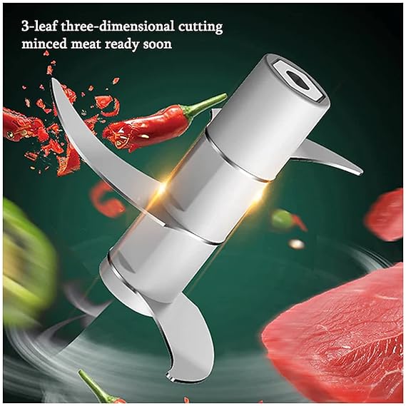 Electric Mini Garlic Chopper USB Meat Grinder Garlic Masher Machine Sturdy Durable Crushed Ginger Vegetable Crusher