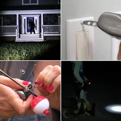 Battery Operated Multi Tool LED Flashlight | All-in-One Tool Light with Built-in Screwdrivers & Emergency Repair Kit | Bright Portable LED Torch for Home, Car, Camping, Travel & Outdoor Use
