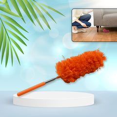 Adjustable Long Handle, Microfiber Duster for Cleaning, Microfiber Hand Duster Washable Microfiber Cleaning Tool Extendable Dusters for Cleaning Office,