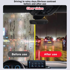 Automotive Oil Film Cleaning Brush, Glass Cleaning Board, Car Glass Oil Film Removal Cleaner, Powerful Windshield Cleaner & Remover, Enhance Visual Effect of Windshield