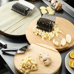 Stainless Steel Noodle Lattice Roller | Handheld Dough Cutter Kitchen Tools Baking Pastry Tool for Noodle Cutter Roller