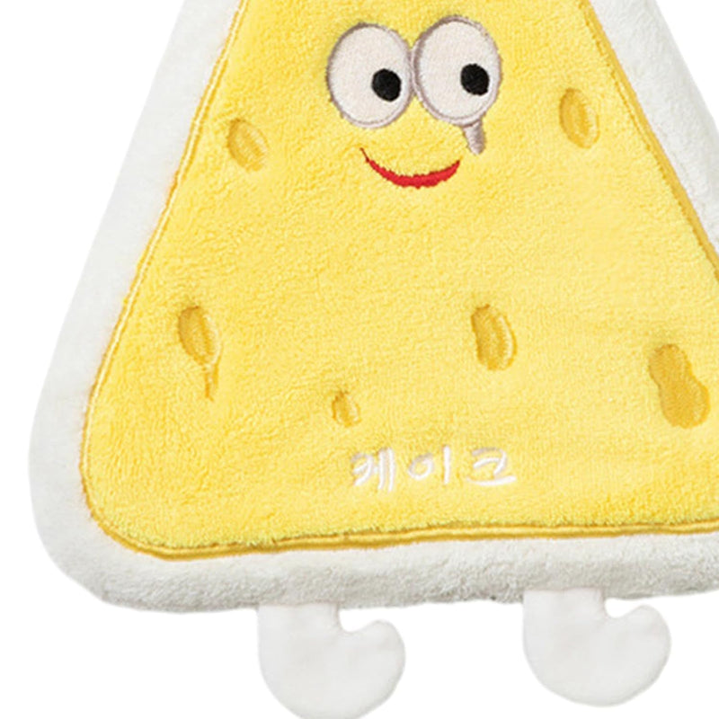 Velvet Hand Towels with Hanging Loops Absorbent Extra Soft Dish Towels Cake