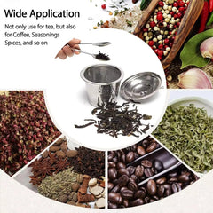 Steal Tea Strainer
