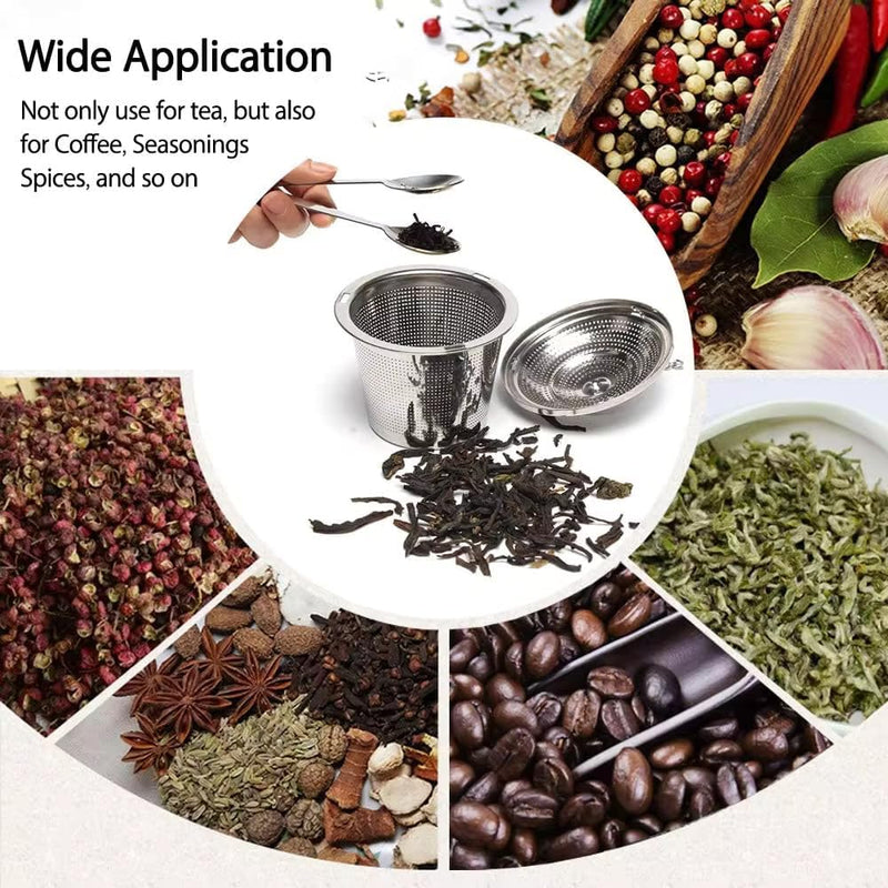 Steal Tea Strainer