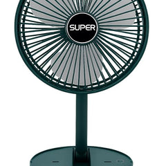 Powerful Rechargeable Table Fan with Height and 3 speed Adjustable Folding Telescopic Table Fan, Table Fans, Table Fan for Office Desk, Table Fan for Home,kitchen