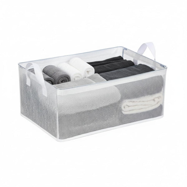 Basket Organizer with Handles Foldable Storage