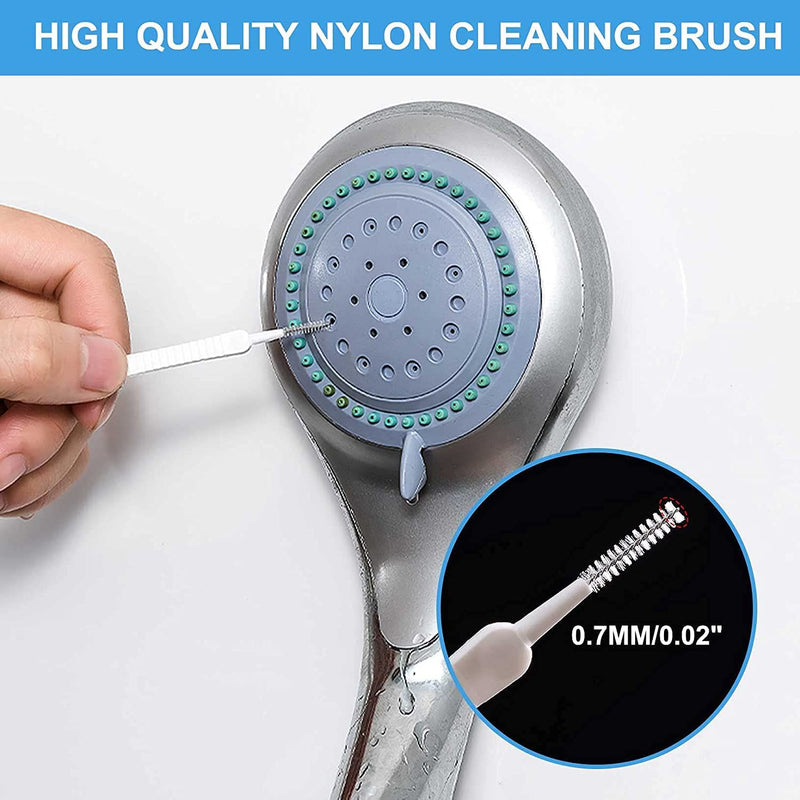 Multifunctional Shower Nozzle Cleaning Brush - Mini hole Cleaner Tool for Shower Heads, Cell Phones, Headphone Sockets, and Small Holes - Anti-Showerhead Cleaning Brushes for Bathroom