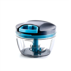 GANESH Wonder Kitchen Dori Handy Vegetable and Fruit Manual Onion Dry Fruit Salad Maker Vegetable Quick String Chopper Machine, Cutter – 3 Stainless Steel Blades (470 ml)