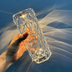 Crystal Diamond Table Lamp Dimmable Touch And Remote Control