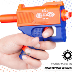 Blaster Storm Safe and Long Range Toy Gun for Kids Included 3 Bullets Toy Gun for Kids (Blue)