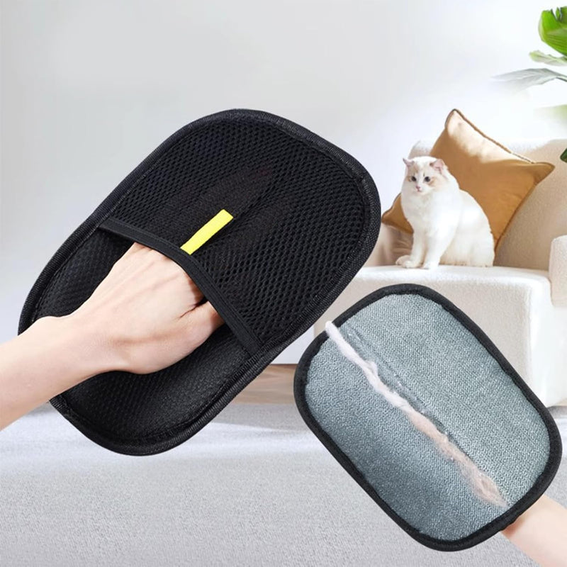 Pet Hair Removal Glove yomi pet Hair Remover Glove Washable Reusable Cat & Dog Hair Remover for Couch, Furniture, Carpet,Clothing,Car Seats