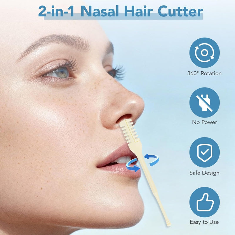 Nose Hair Removal Trimmer 3Pc