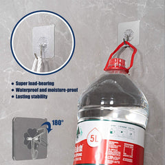 Adhesive Wall Hooks, Nail Hook for Bathroom