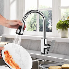 Tap Extender for Kitchen Sink – 360° Rotating Faucet Attachment, Splash-Proof, Water-Saving, Easy Installation, Universal Fit Nozzle for Washings (360° Rotating Faucet)
